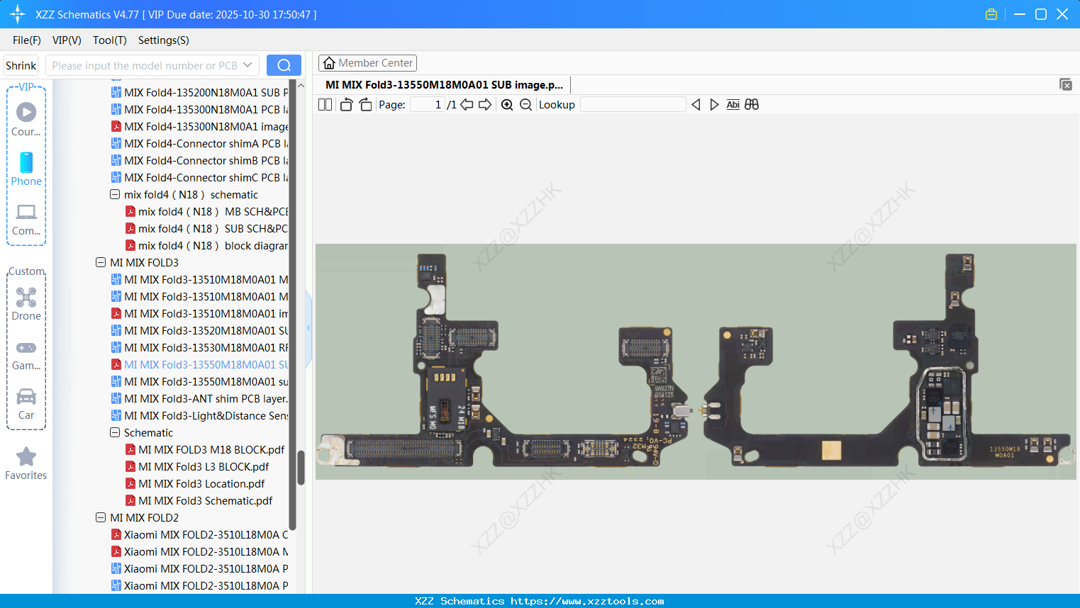 Xiaomi MI MIX Fold3-13550M18M0A01 SUB Image